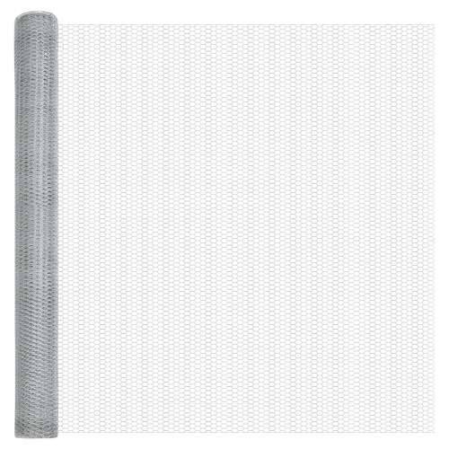 stupovi ograde 10 kom U-kanal 160 cm galvanizirani čelik, heksagonalna ograda 1.6x10 m galvanizirani čelik Cijena