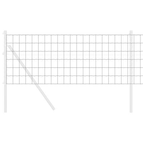 Euro Ograda Siva 0.4x50 m Čelik Cijena
