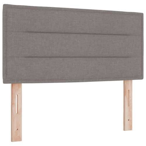 Krevet s kutijom s madracem Taupe 120x200 cm Tkanina Cijena