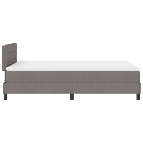 Krevet s kutijom s madracem Taupe 120x200 cm Tkanina Cijena