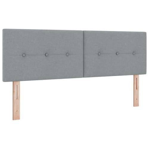 krevet s kutijom s madracem svjetlosiv 140x190 cm Tkanina Cijena