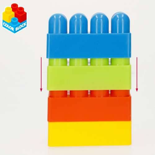 Kocke za Gradnju Color Block 144 Dijelovi Cijena