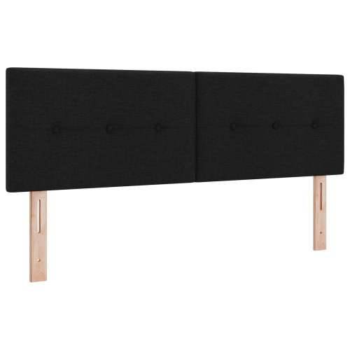 Box Spring Krevet s Madracem Crni 160x200 cm Tkanina Cijena