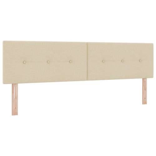 Box Spring Krevet s Madracem Krem 180x200 cm Tkanina Cijena