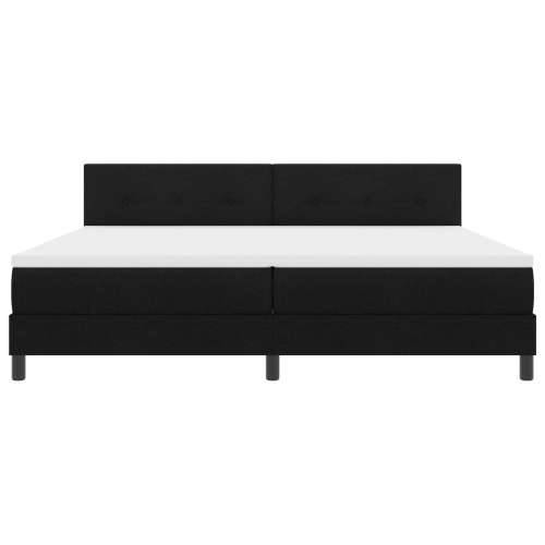 Box Spring Krevet s Madracem Crni 200x200 cm Tkanina Cijena