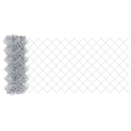 Ograda od lančane mreže 0.4x25 m Galvanizirani čelik Cijena