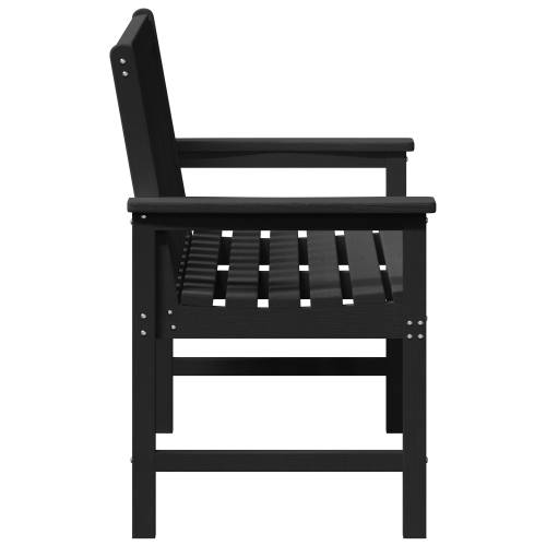 vrtna klupa Crna 120 cm HDPE Cijena