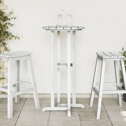 Bar Stol Bijeli 55x55x107 cm HDPE Cijena