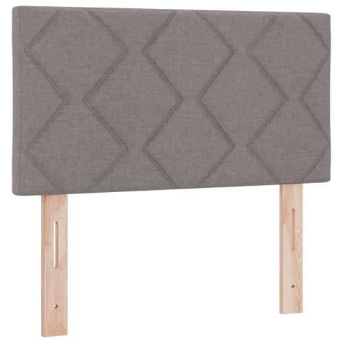 Box Spring Krevet s Madracem Taupe 120x200 cm Tkanina Cijena