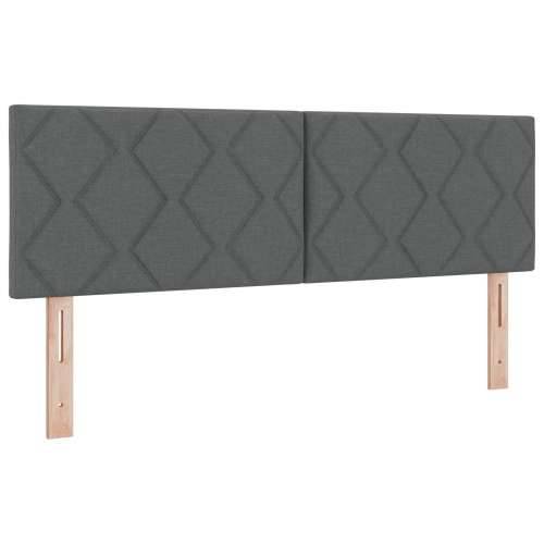krevet sa podnicom i madracem tamnosive boje 140x200 cm tkanina Cijena