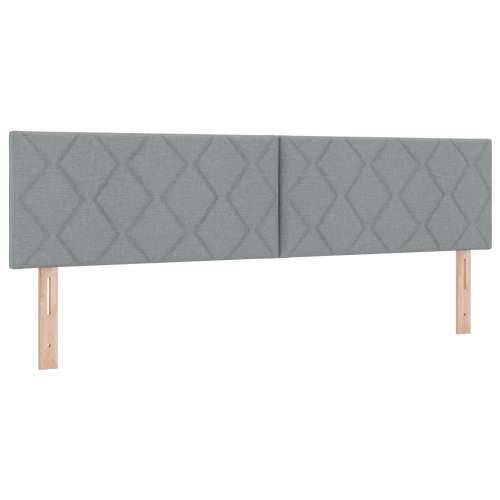 Box Spring Krevet s Madracem Svijetlo Siva 180x200 cm Tkanina Cijena