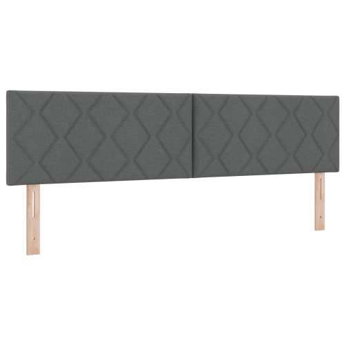 Krevet s oprugom s madracem Tamnosivi 180x200 cm Tkanina Cijena