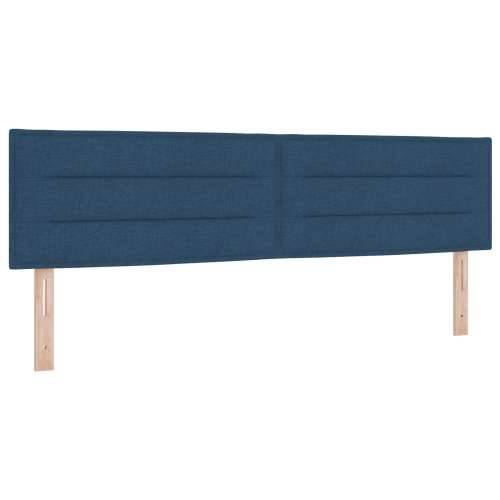 Krevet s Oprugom s Madracem Plavi 180x200 cm Tkanina Cijena