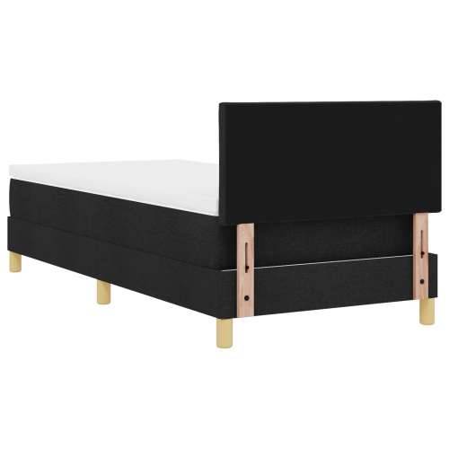 Okvir kreveta s madracem Crni 90x190 cm tkanina Cijena