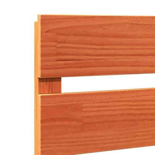 Uzglavlje Vosak Smeđa 140 cm Od čvrstog drva bora Cijena