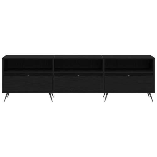 TV ormarić Crna 150x30x44,5 cm Konstruirano drvo Cijena