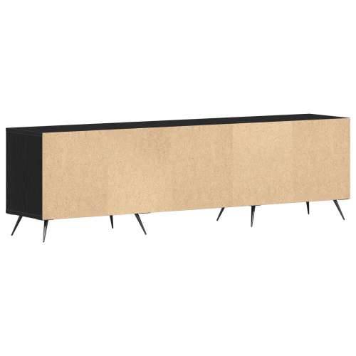 TV ormarić Crna 150x30x44,5 cm Konstruirano drvo Cijena