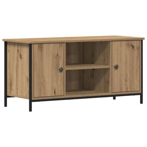TV ormarić Artisan hrast 100x40x50 cm konstruirano drvo i čelik Cijena