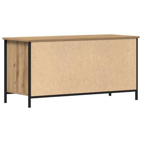 TV ormarić Artisan hrast 100x40x50 cm konstruirano drvo i čelik Cijena