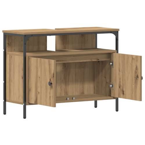 Kabinet za Lavabo - Umivaonik u kupaonici, umjetni hrast, 80x30x60 cm, inženjerska drva Cijena