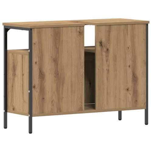 Kabinet za Lavabo - Umivaonik u kupaonici, umjetni hrast, 80x30x60 cm, inženjerska drva Cijena