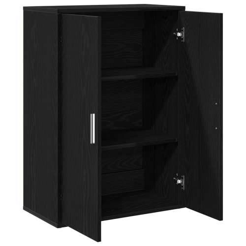 Sideboard Crni Ljesak 60x31x84 cm Inženjerska drvo Cijena