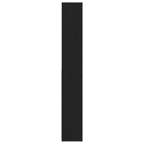 Knjiga Kabinet/Dijelitelj Prostorije Crna Bukva 155x24x160cm Konstruirano Drvo Cijena