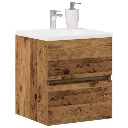 Ormar za sudoper Staro drvo 41x38.5x45 cm Konstruirano drvo - Staro drvo 41 x 38.5 x 45 cm 1 Cijena