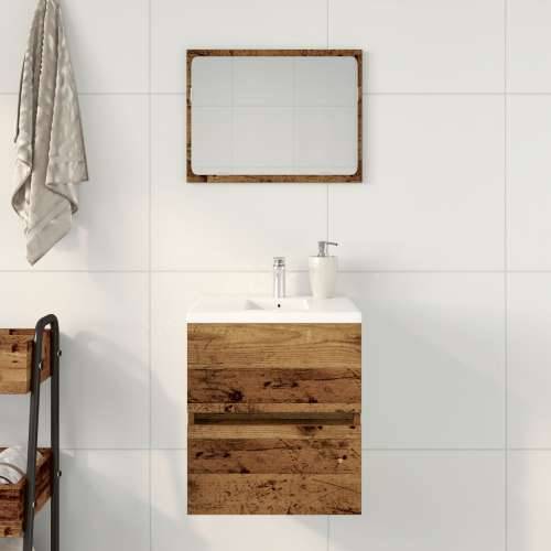 Ormar za sudoper Staro drvo 41x38.5x45 cm Konstruirano drvo - Staro drvo 41 x 38.5 x 45 cm 1 Cijena