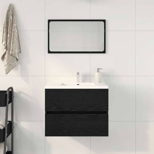 kupaonski ormarić crni hrast 60x38,5x45 cm konstruirano drvo - Crni hrast 60 x 38.5 x 45 cm 1 Cijena
