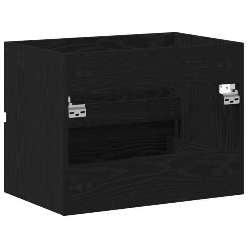 kupaonski ormarić crni hrast 60x38,5x45 cm konstruirano drvo - Crni hrast 60 x 38.5 x 45 cm 1 Cijena