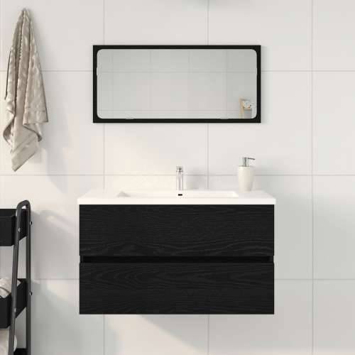 kupaonski ormarić Crni hrast 80x38.5x45 cm Konstruirano drvo - Crni hrast 80 x 38.5 x 45 cm 1 Cijena