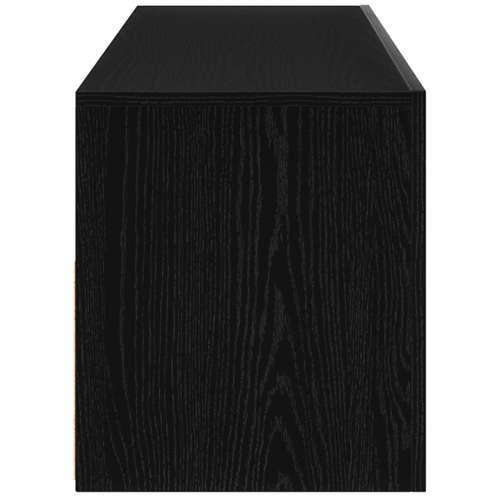 TV ormari s LED svjetlima 2 kom Crna hrast 75x35x40 cm Konstruirano drvo Cijena