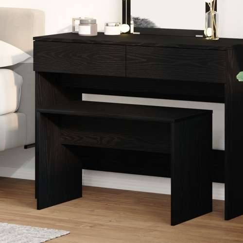 stolica za šminkanje Crni hrast 70x35x45 cm Inženjerska drva Cijena