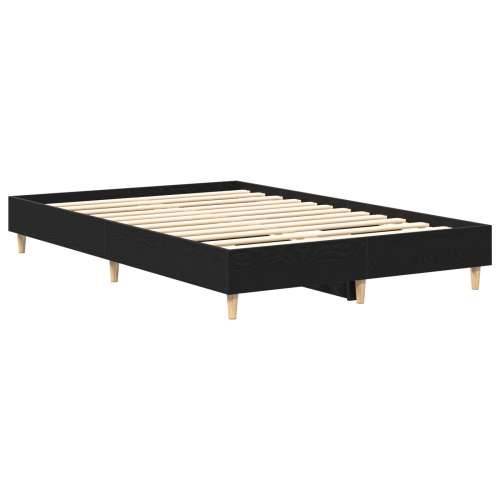 Krevetna konstrukcija 140x190 cm Crna hrastovina Cijena