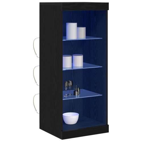 Komoda s LED svjetlima Crni Hrast 41x37x100 cm Cijena