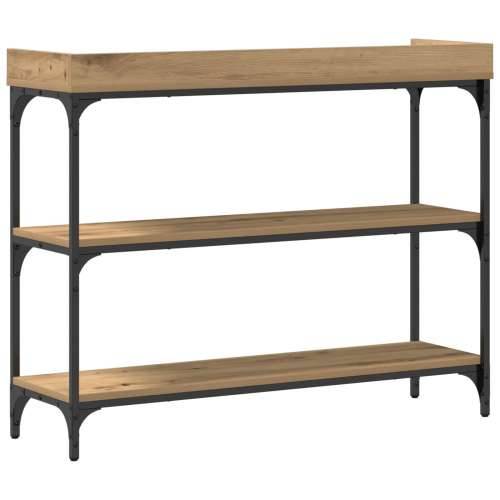 Konferencijski stol od artisan hrasta 100x30x80 cm od inženjerskog drveta i čelika Cijena