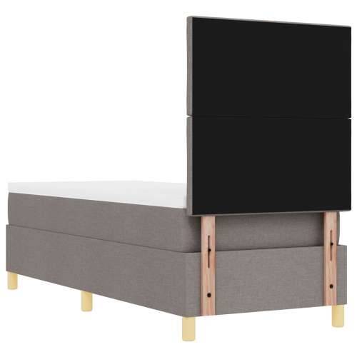 Box Spring Krevet s Madracem Taupe 80x200 cm Tkanina Cijena