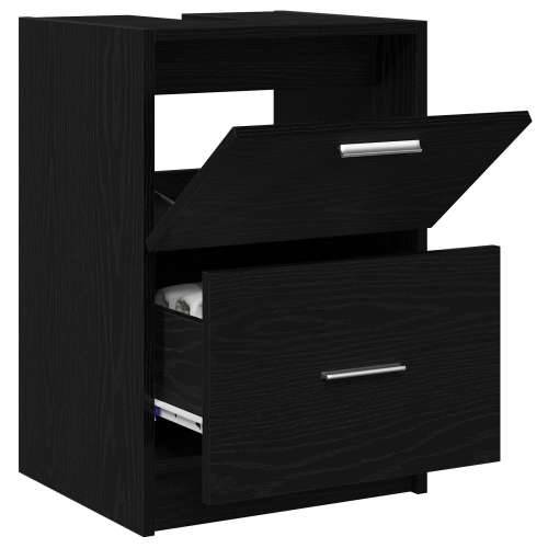 kabinet za Lavabo - Umivaonik crni hrast 40x37x59 cm inženjersko drvo Cijena