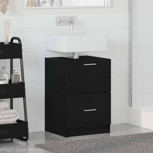 kabinet za Lavabo - Umivaonik crni hrast 40x37x59 cm inženjersko drvo Cijena