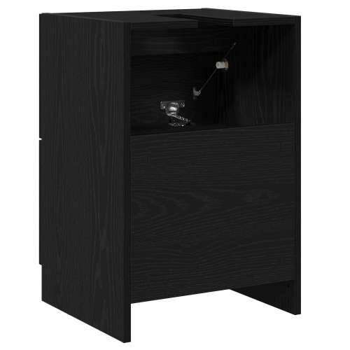 kabinet za Lavabo - Umivaonik crni hrast 40x37x59 cm inženjersko drvo Cijena