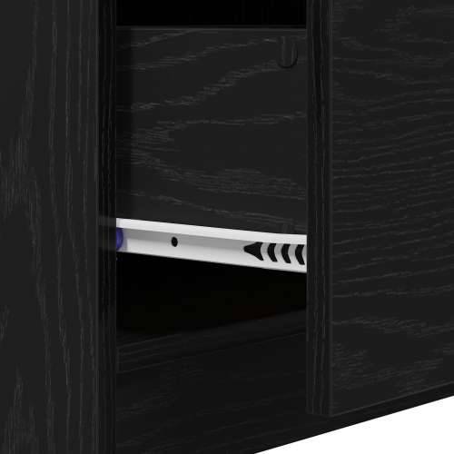 kabinet za Lavabo - Umivaonik crni hrast 40x37x59 cm inženjersko drvo Cijena