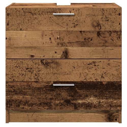 Kabinet za Lavabo - Umivaonik Staro drvo 59x37x59 cm Inženjersko drvo Cijena