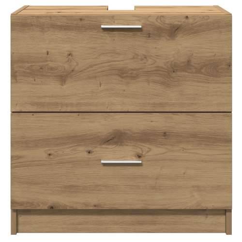 ormarić za Lavabo - Umivaonik od obrtničkog hrasta 59x37x59 cm konstruirano drvo Cijena