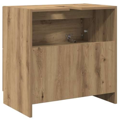 ormarić za Lavabo - Umivaonik od obrtničkog hrasta 59x37x59 cm konstruirano drvo Cijena