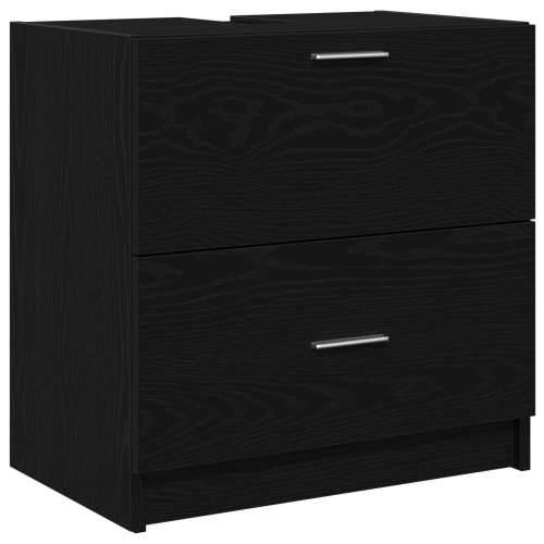 kabinet Lavabo - Umivaonika crne hrastovine 59x37x59 cm od inženjerskog drva Cijena