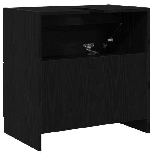 kabinet Lavabo - Umivaonika crne hrastovine 59x37x59 cm od inženjerskog drva Cijena