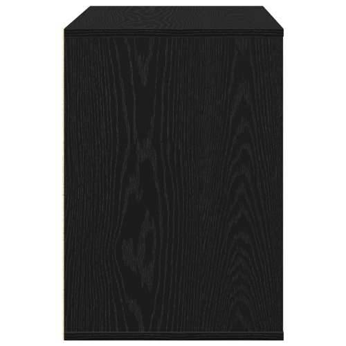 Kutna komoda Crni hrast 80x41x58 cm Konstruirano drvo Cijena