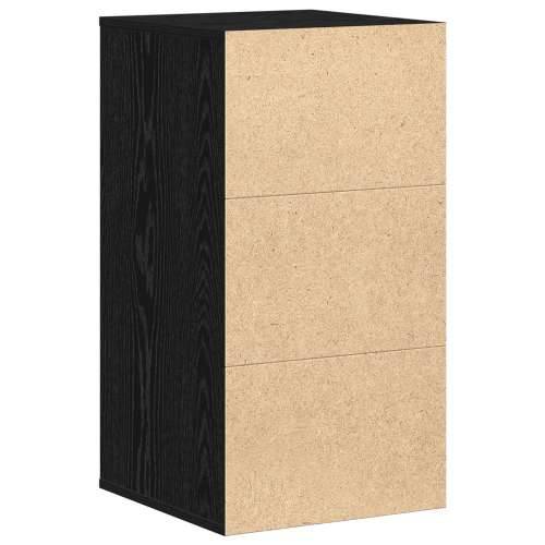 Kutna komoda Crni hrast 40x41x76 cm Konstruirano drvo Cijena