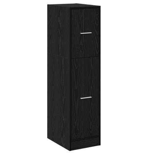 Apotekarski ormar Crni hrast 30x41x118 cm Konstruirano drvo Cijena